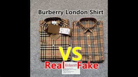 burberry shirt real vs fake|how to authenticate burberry.